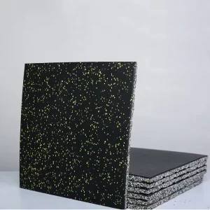 Gym Flooring No-Smell Rubber Floor Mat 50x50x2cm