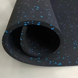 Gym Flooring Roll 3-12mm Thick with Shock Absorption Protective Flooring