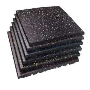 Gym Flooring Safety Fadeless No Smell Rubber GymMat Waterproof High Density Rubber Gym Floor Roll