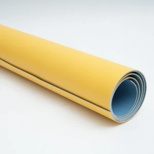 Gym Grade PVC Vinyl Roll Flooring Pure Color Adhesive Plastic Floor for Sports Venues Fitness Center Mall Office Project Floor