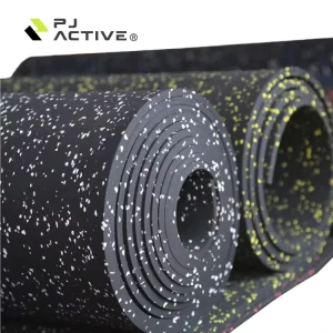 Gym Rubber Floor Mat Cushioning Mat Barbell Dumbbell Sound-Insulating Sports Rubber Floor Mat