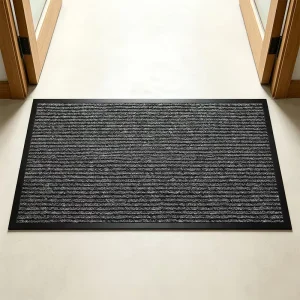 Gym Rubber Floor Mat for Fitness Room Exercise Area Non Slip Shock Absorption