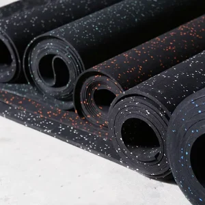 Gym Rubber Flooring Anti Slip Shock-absorbing Soundproof Factory Direct Sales Indoor Use Easy Install