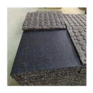 Gym Rubber Flooring Mat Tiles