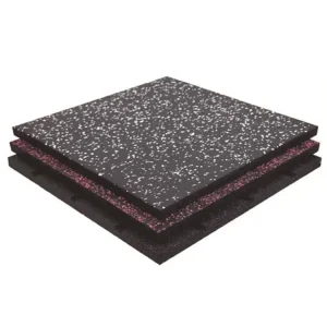 Gym Rubber Ground Pad Anti sliding Shock absorbing Ground Rubber Indoor Fitness Equipment Sound proof Pad Floor