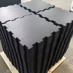 Gym Rubber Interlocking Puzzle Floor Tiles