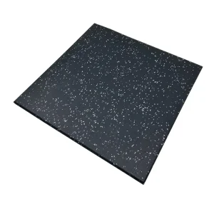 Gym Rubber Mat Floor 15mm Thick Indoor Weightlifting Rubber Floor Tile Gym Exercise Mats