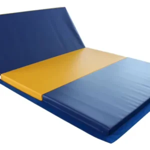 Gymnastics Mat With 4 Folded Panels and Carry Handles