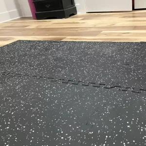 Gyms Fitness Studios Rubber Tile Flooring Interlocking Home Gym Rubber Flooring 14Mm Puzzle EVA Gym Flooring