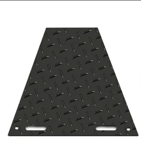 HDPE Construction Floor Mats Abrasion-Proof Anti-Slip Pads for Heavy-Duty Equipment