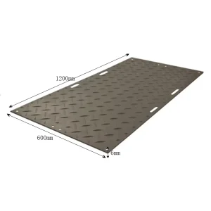 HDPE Heavy Duty Floor Protector Mat Ground Protection Mats HDPE Ground Protection Mat 100% Virgin Material for Durability