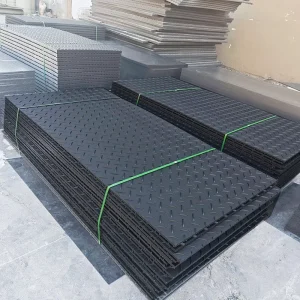 HDPE Heavy-Duty Ground Protection Mat Panel for Construction, Mining, Portable Outdoor Events