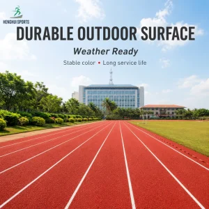 HH-R EPDM Rubber Anti-Slip Shock-Absorbing Multi-Sport Running Track Surfacing