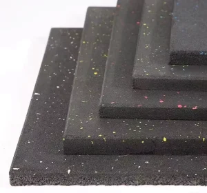 HH-SRM Indoor/Outdoor Gym Anti-Static Rubber Mat Flooring 15mm-50mm -40C