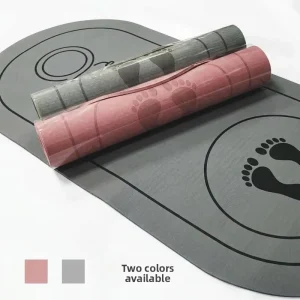 HIIT Training Jump Rope Mat TPE Waterproof Soundproof Shock Absorbing Pilates Mat