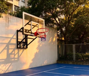 Half Court 10×10 Basketball PP Suspended Flooring Interlocking Outdoor Sports Court Plastic Floor Tiles