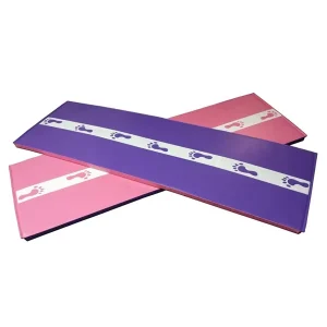 Hand and Foot Printing Portable Foam Folding Gymnastics Exercise Mat