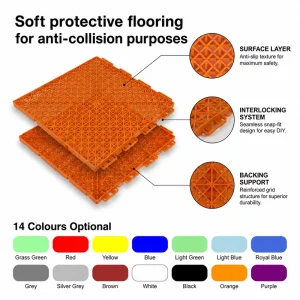 Handball Court Surface Modular PP Flooring for Sports Complexes Clubs and Education Facilities
