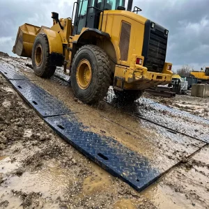 Hard Polyethylene Ground Protection 100% Virgin HDPE Construction Temporary Composite Access Roads Floor Mat
