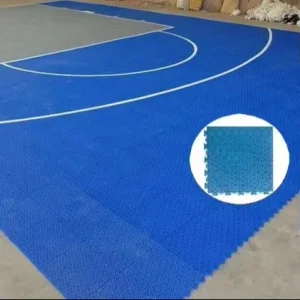 Hard Portable Padel Tennis Court Interlocking Tile PP Surface Flooring Carpet Rubber Mat
