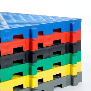 Heavy Duty 2cm Thick Anti-Slip PP Plastic Interlocking Garage Floor Tiles Easy Click for Courtyard Use Factory Supplied
