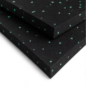 Heavy-Duty 30mm Rubber Gym Flooring Tiles 1000x1000mm Shockproof Anti-Slip Deadlift Platform Playground Impact Mats