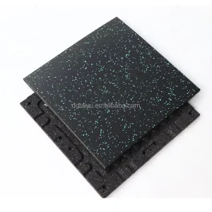 Heavy Duty Anti Drop Silent Training Cushion Gym Rubber Floor Mats