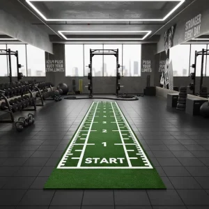 Heavy Duty Anti-Slip Artificial Grass Gym Flooring for Fitness Areas