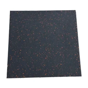 Heavy Duty Area Shock Absorbing Rubber Flooring Plastic Rubber Tiles