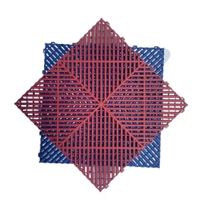 Heavy Duty Coin Carpet Slab Car Wash Rubber Modular High Quality pp Pvc Mat Plastic Interlocking Flooring Garage Floor Tiles