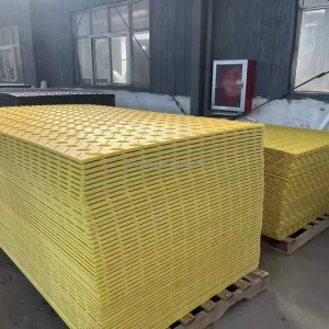 Heavy Duty Construction Mats Ground Protection Mats Plastic HDPE Floor Mat