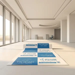 Heavy-Duty Double-Layer Anti-Stain Floor Protection Mat for Building Construction
