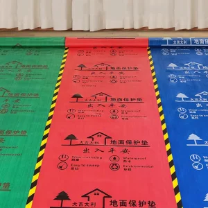 Heavy Duty Durable Floor Protection Rolls for Renovation Construction and Home Flooring Care Waterproof Anti Slip