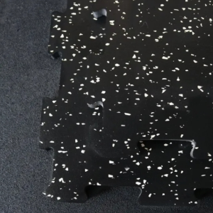 Heavy Duty EPDM Rubber Tiles Eco Friendly Gym Flooring 15mm Interlocking Mat 50X50cm 2-Year Warranty School Park Shooting Range
