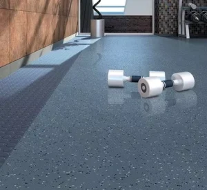 Heavy-Duty Elastic Shock-Absorption Rubber Sports Flooring Tiles and Mats