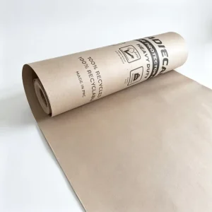 Heavy Duty Floor Protection Kraft Paper Roll 100% Recyclable Renewable Protective Paperboard for Decoration Construction