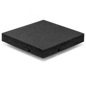 Heavy Duty Gym Rubber Tile Anti Shock Non Slip Fitness Floor Mat for Free Weight Area Custom Thickness OEM