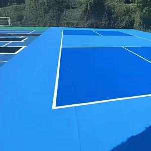 Heavy Duty High Density Portable Pickleball Court Flooring Mat Indoor Waterproof PVC Roll Sports Surface