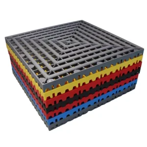 Heavy-Duty Industrial PP Vinyl Garage and Workshop Floor Tiles Interlocking Gym Flooring