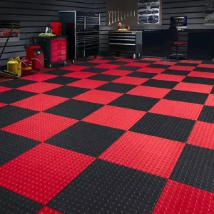 Heavy Duty Interlocking Removable Anti-Slip PVC Garage Floor Tiles