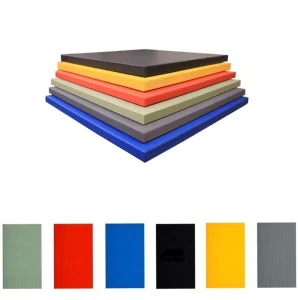 Heavy Duty Non-Slip Judo Mat High-Density PU Foam Martial Arts Floor Mat Shock-Absorbing Core 3-5cm