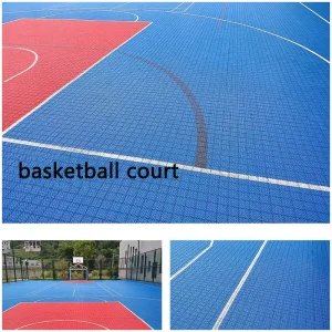 Heavy Duty PP Interlocking Flooring Tiles 25cm*25cm 1.7cm Thick Shock Absorption Eco-Friendly Non-Slip DIY Snap-Together