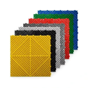 Heavy-Duty PP Plastic Interlocking Floor Grate for Car Wash Station