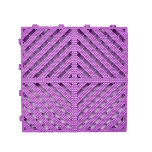 Heavy-Duty PVC Interlocking Garage Floor Tiles