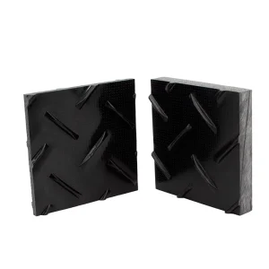 Heavy Duty Recyclable Ground Protection Mat UHMWPE Temporary Road Mat 4×8 HDPE Track Floor Paving Slab Cutting Service PE