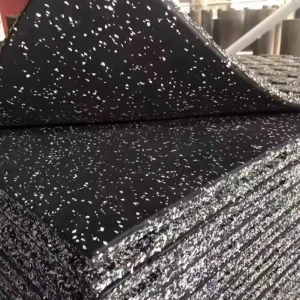 Heavy Duty Rubber Gym Floor Matt for Weight Room Fitness Equipment Garden and Hall Use Waterproof Eco Friendly