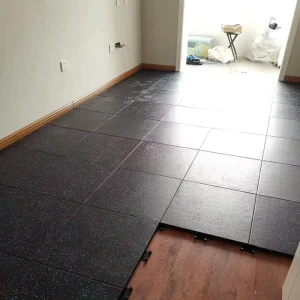 Heavy Duty Rubber Gym Flooring Eco Friendly Durable Surface Rubber Mat Rubber Tile