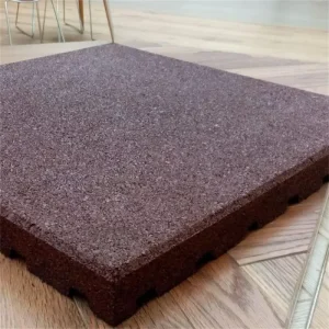 Heavy Duty Rubber Tile Gym Flooring for Play Area