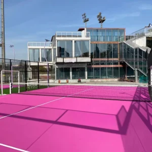 Heavy Duty Steel Structure Super Panoramic Padel Court Canchas De Padel Field with Thick Steel