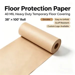 Heavy Duty Temporary Floor Protection Board Construction Grade Paperboard for Hardwood Tile Jobsite Surface Protector